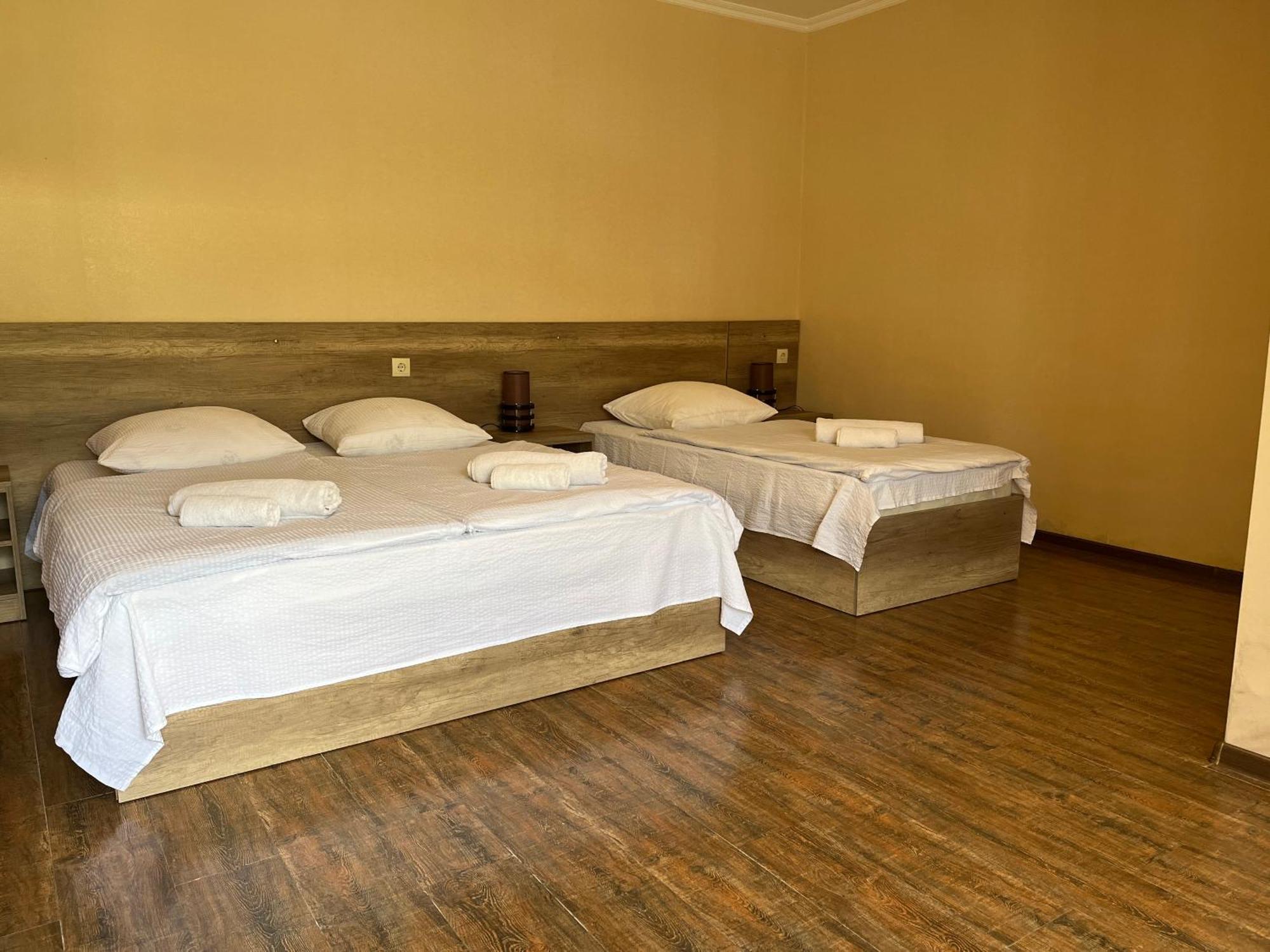 Soso Burduli'S Guesthouse Kazbegi Bagian luar foto